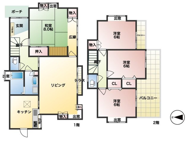 【間取り】 | 鳩山町大豆戸　中古戸建