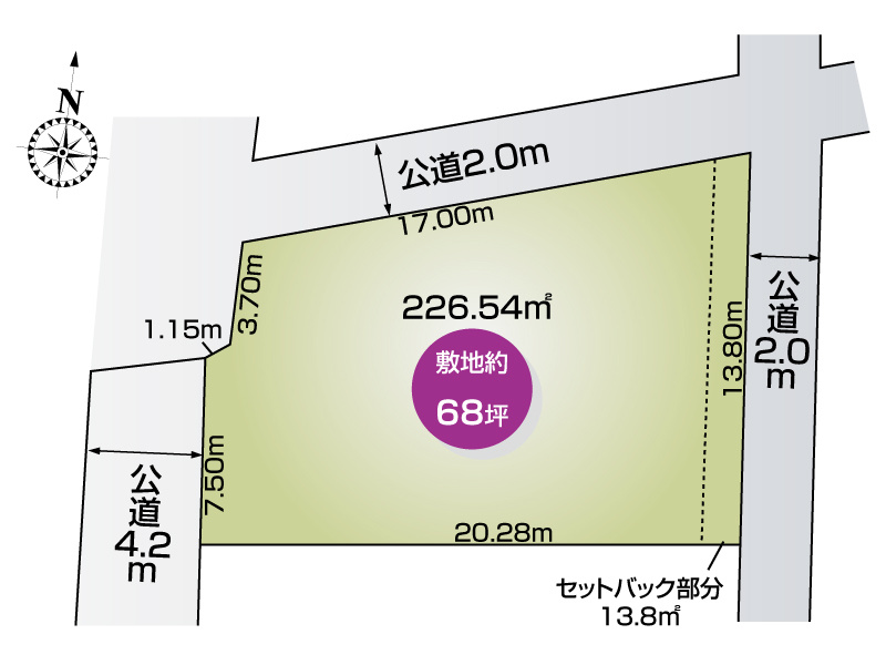 【区画図】