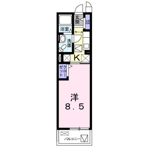 【間取り】 | レガシーガーデンⅣ　Ａ
