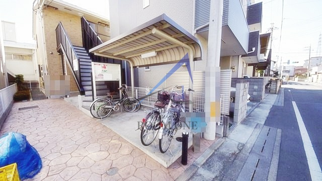 シャトーブランのその他共用部分|駐輪場です。