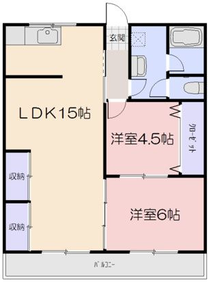 第1真黒ビルの間取り