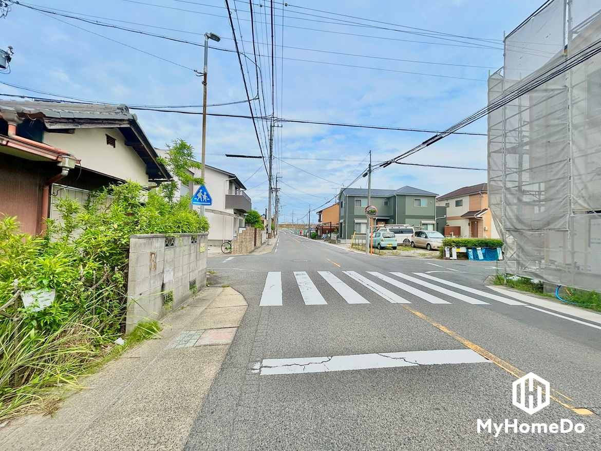 北区東味鋺　第4の前面道路含む現地写真