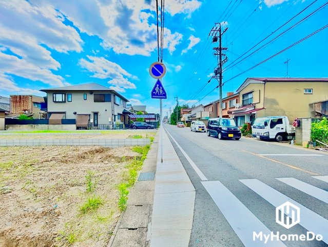 北区東味鋺　第4の前面道路含む現地写真