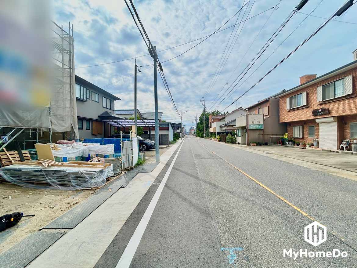 北区東味鋺　第4の前面道路含む現地写真