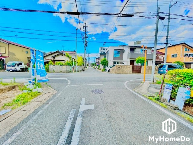 北区東味鋺　第4の前面道路含む現地写真