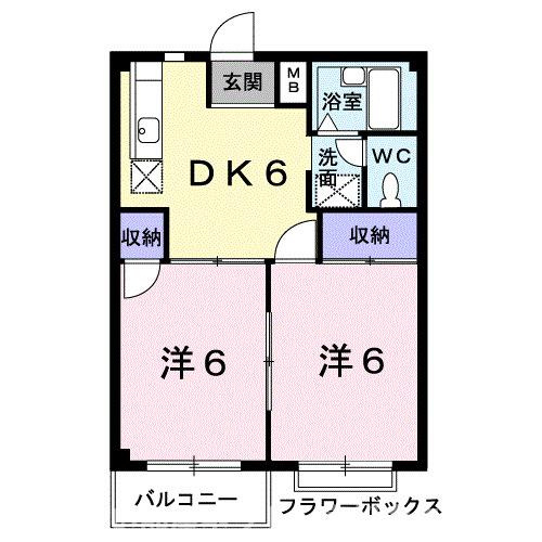 【間取り】 | エルディム天野