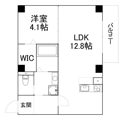 【間取り】 | レジデンスコート城東野江