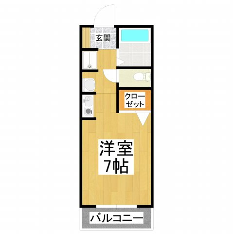 【間取り】 | レジデンス遊園前
