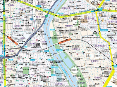 【地図】 | プレサンス水都OKAWA
