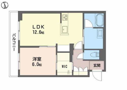 ファインメゾン福富 の間取り