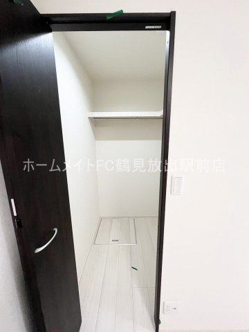 大阪市城東区東中浜５丁目のアパートの収納