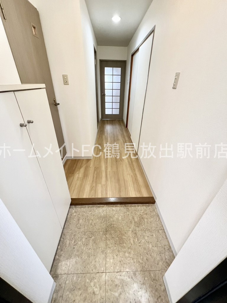グランベル北田の玄関