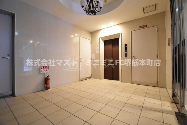 ネット内淡路町のロビー