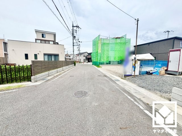 大津市雄琴５丁目　第5の前面道路含む現地写真|8月10日　現地写真更新