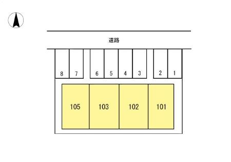 セント・ランデスの区画図