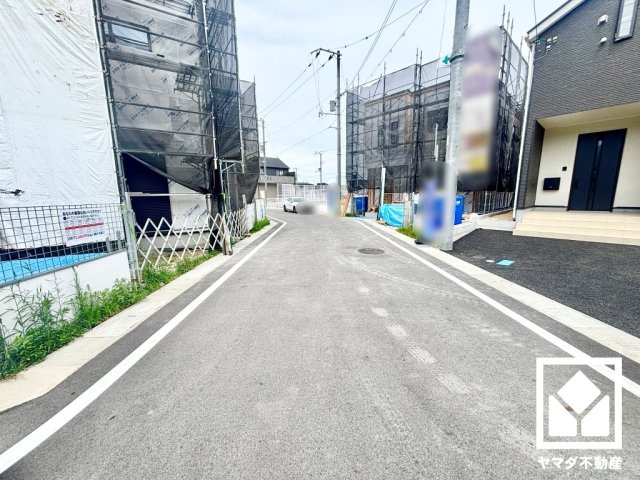 大津市雄琴５丁目　第5の前面道路含む現地写真