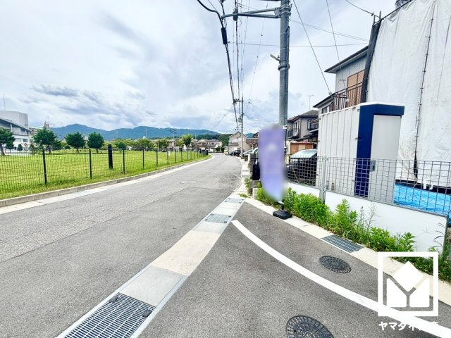 大津市雄琴５丁目　第5の前面道路含む現地写真