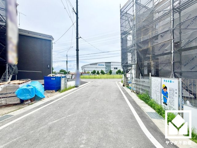 大津市雄琴５丁目　第5の前面道路含む現地写真|8月10日　現地写真更新
