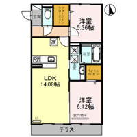 【間取り】 | ラヴィベル栗東 | お部屋の間取りです