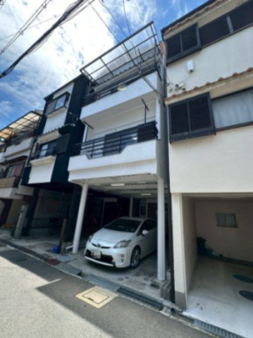 門真市舟田町の前面道路含む現地写真