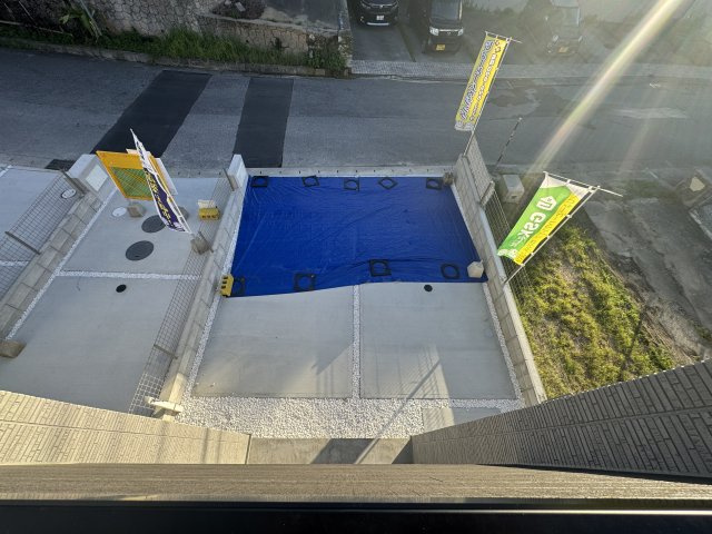 南風原町新川（全3棟）A号棟のバルコニー|※同仕様写真です