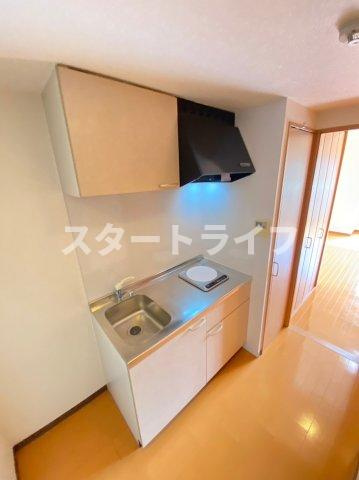 大阪市淀川区西中島２丁目の賃貸マンションのキッチン
