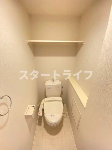 大阪市淀川区西中島２丁目の賃貸マンションのトイレ