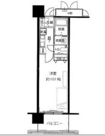 【間取り】 | レジディア三宮東