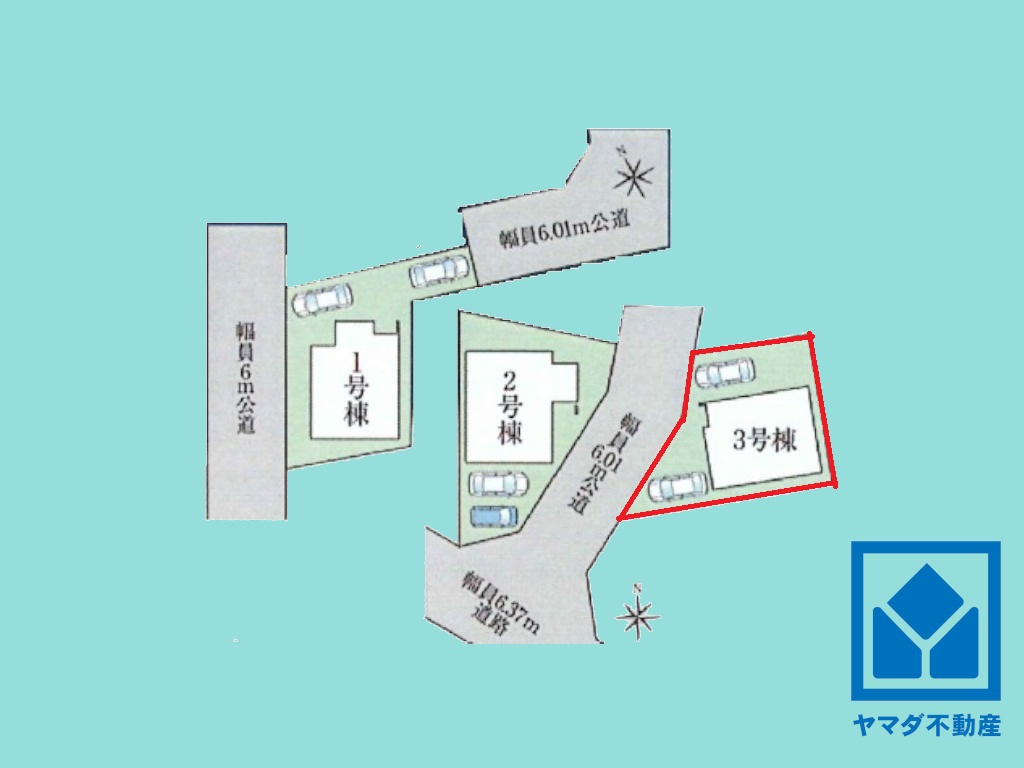 大津市雄琴５丁目　第5の区画図