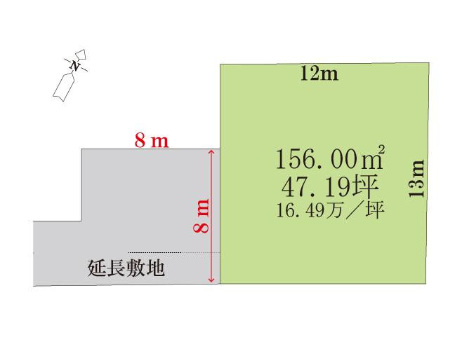 岡山市中区江並の売地
