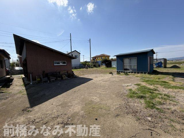 【建築条件なし土地】前橋市下佐鳥町　　約241坪　34条11号開発許可要　解体更地渡し　確定測量後渡し　の外観