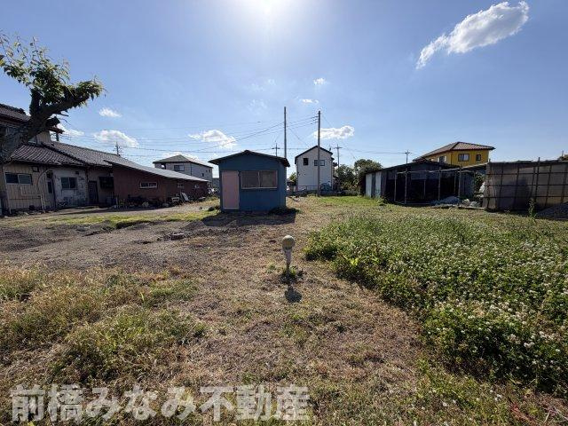 【建築条件なし土地】前橋市下佐鳥町　　約241坪　34条11号開発許可要　解体更地渡し　確定測量後渡し　の外観