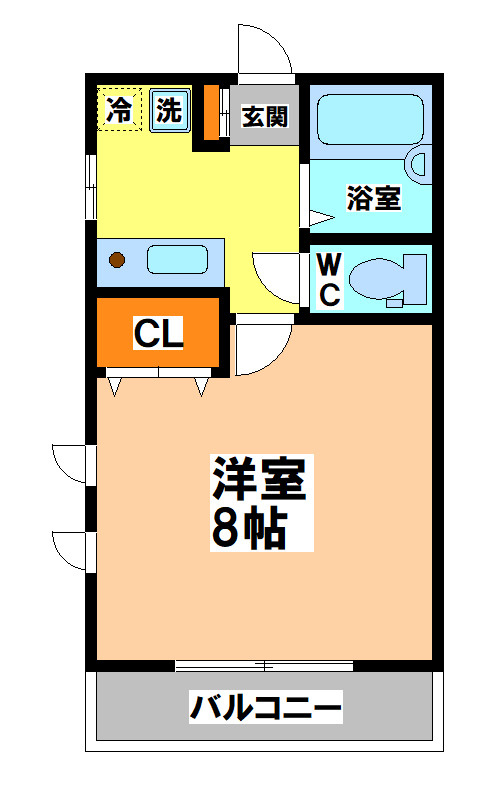 トーラス井の頭Ⅱの間取り