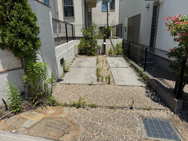 神戸市垂水区塩屋町６丁目戸建の駐車場