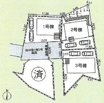 【区画図】 | 藤沢市大鋸第23 新築戸建 全4棟