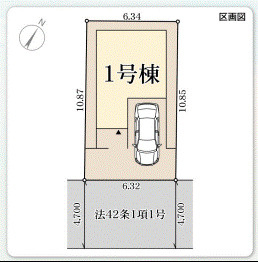 【区画図】 | リーブルガーデン寝屋川市石津中町３期 | 区画図