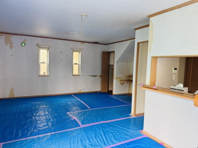 八王子市　片倉町　中古戸建て（5LDK）の居間・リビング|～現在建築中、詳細は当社までお気軽にお問合せ下さい～