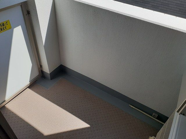 グランツ大口のバルコニー