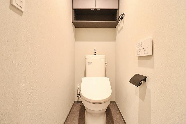 ･nido SHIN-OKACHIMACHIのトイレ|シンプルで使いやすいトイレです
