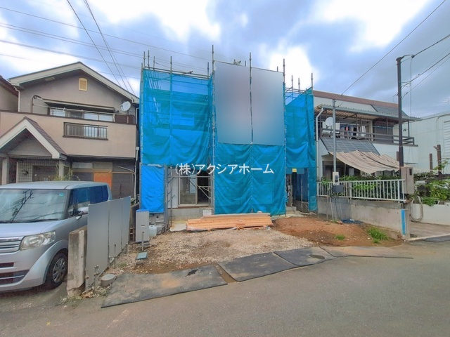 所沢市荒幡・全1棟　新築一戸建　～並列駐車2台可～の外観|現地写真（2026年7月28日撮影）