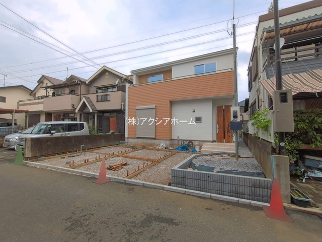 所沢市荒幡・全1棟　新築一戸建　～並列駐車2台可～の外観|現地写真（2026年9月10日撮影）