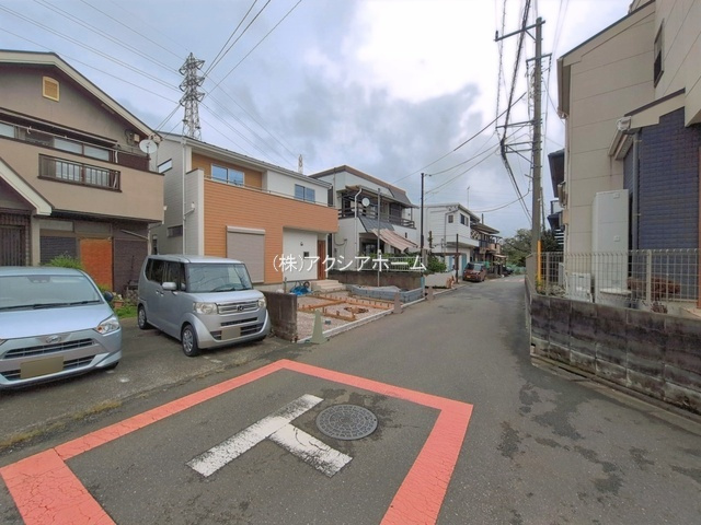 所沢市荒幡・全1棟　新築一戸建　～並列駐車2台可～の前面道路含む現地写真|現地写真（2026年9月10日撮影）