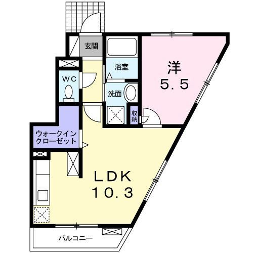 プラシードの間取り
