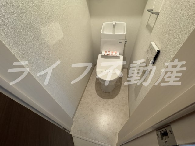 トップヒル森河内のトイレ|シンプルで使いやすいトイレです
