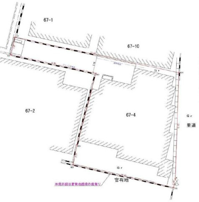 【区画図】 | 川島北裏町 売土地