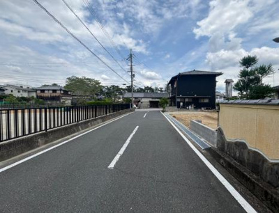 【前面道路含む現地写真】 | 生駒郡斑鳩町法隆寺西3丁目1期全1棟1号棟