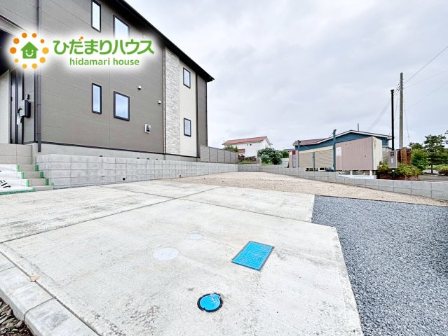 【駐車場】 | ひたちなか市市毛4期　新築戸建　1号棟 | マイホームなら駐車場代がかかりません。しかも、自宅の駐車場で洗車が出来ます！今までコイン洗車に行っていた手間も省けて、節約にも繋がります(^^♪