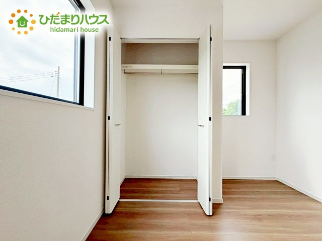 【収納】 | ひたちなか市市毛4期　新築戸建　1号棟 | クローゼットタイプの収納は荷物がどこにあるかすぐに見つかります！