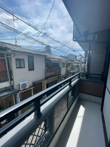 守口市大久保町3丁目のバルコニー