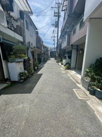 守口市大久保町3丁目の前面道路含む現地写真